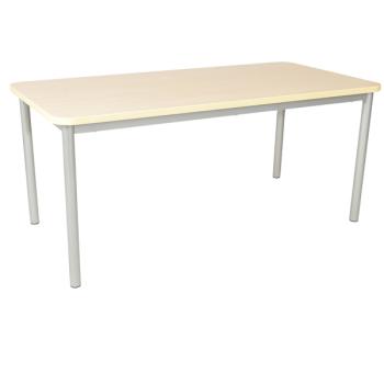 MILA Tisch 3, 140x70 cm Tischhöhe 58 cm - Birke