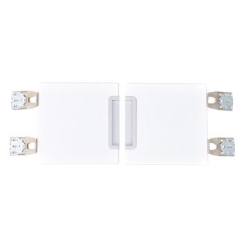 Türen für Garderoben Quadro - weiss