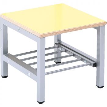 Bank zum Garderobenregal Flexi 2, Breite 40, Sitzhöhe: 26 cm, gelb