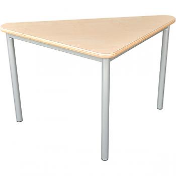 MILA Tisch 3 HPL, dreieckig, Seite 80 cm, Tischhöhe 58 cm - HPL Buche