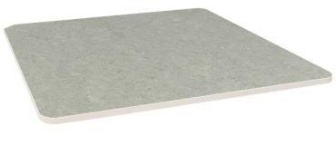 Flüstertischplatte PLUS, 120 x 120 - grau