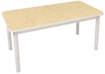 Flüstertischplatte PLUS, 140 x 80 - beige