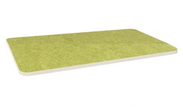Flüstertischplatte PLUS, 140 x 80 - grün