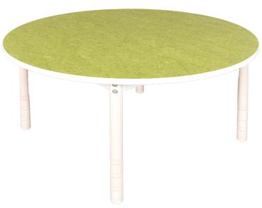 Flüstertischplatte PLUS, rund, Diagonale 120 cm - grün