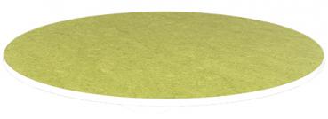 Flüstertischplatte PLUS, rund, Diagonale 120 cm - grün