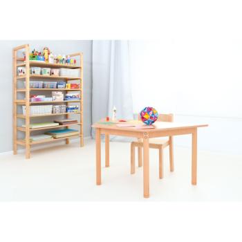 HPL-beschichtete Tischplatte, trapezförmig