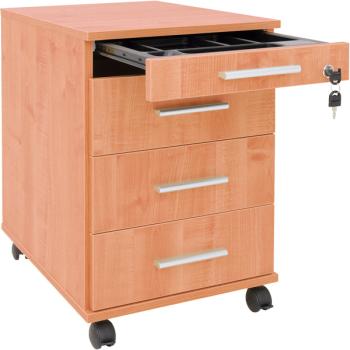 Rollcontainer mit 4 Schüben