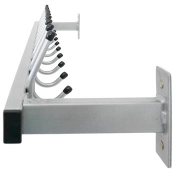 Sicherheitsgarderobenleiste aus Metall mit 10 Haken