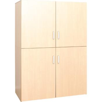 Schrank B für 15 Kindergartenbetten, mit Türen