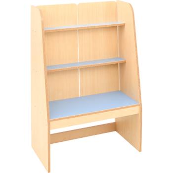 Flexi Bücherregal, H 121 cm, hellblau