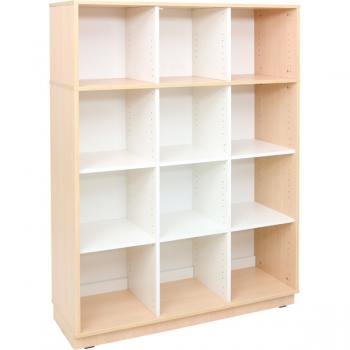 Quadro - Aufsatzregal S, mit 2 Mittelwänden, B 116