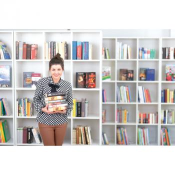 Quadro - Aufsatzregal M, mit 2 Trennwänden, B 116, weiss