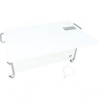 Mobiler Laborschrank mit Klapptisch