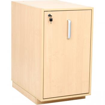 Windeleimerschrank, abschliessbar, Birke (ohne Arbeitsplatte)
