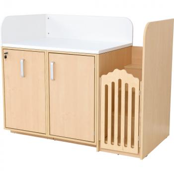 Treppe, fest - für den gesunden Rücken! Montage rechts