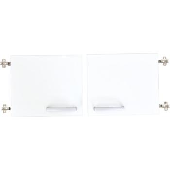 Grande - Türen für Aufsatzschrank S, 90°, weiss