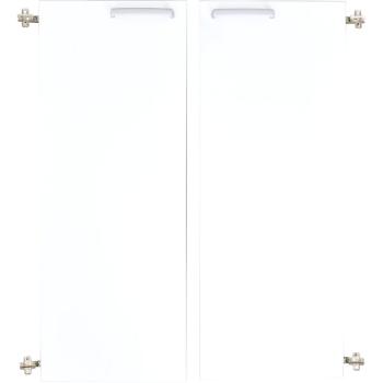 Grande - Türen für Schrank L, 90°, weiss