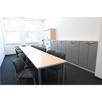 Grande - Türen für Schrank L, 90°, abschliessbar, grau