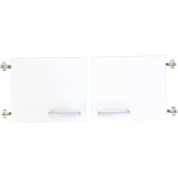 Grande - Türen für Aufsatzschrank S, 180°, weiss