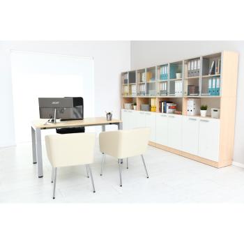 Grande Aufsatzschrank L, B 82, T 38 - Ahorn