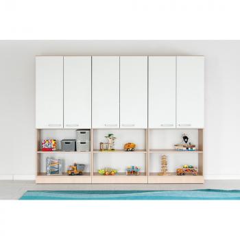 Grande Aufsatzschrank L, B 82, T 48 - Ahorn