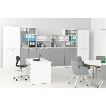 Grande - Hochschrank, T 48, H 223 - weiss