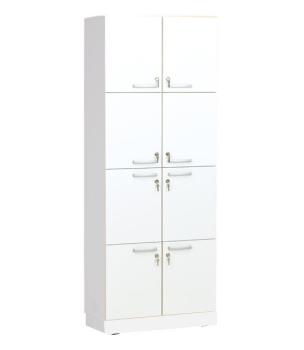 Grande Taschenschrank, T 48 - weiss