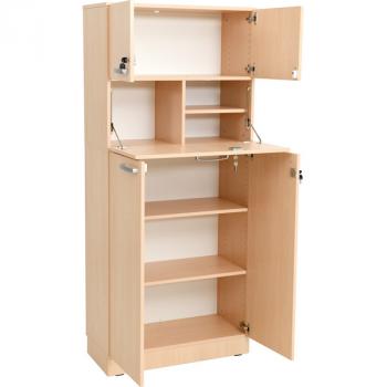 Grande Schrank mit Arbeitsfläche