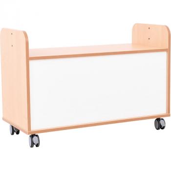 Flexi Mobiles Regal S, Whiteboard als Rückwand