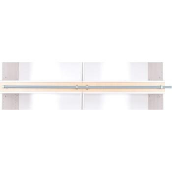 Grande Modul mit Leiterschiene, T 48, 2-reihig - Ahorn