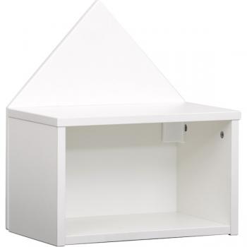 Quadro - Hängeregal Häuschen E, B 42 - weiss - weiss