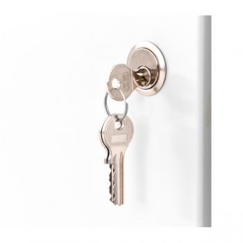 Quadro - Eigentumsschrank, 14 Fächer, Ahorn