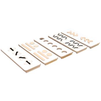 Good Wood Sensorikbretter, 5er-Set