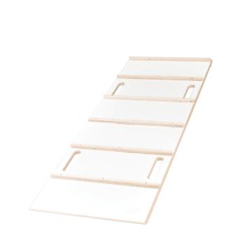 Good Wood Steg mit Sprossen, weiss