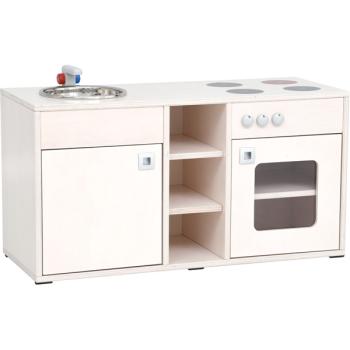 Spielecke Bianca - Herd mit Spüle und Regalteil