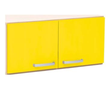 Grande - Türen für Aufsatzschrank S, 90°, gelb