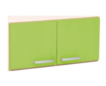 Grande - Türen für Aufsatzschrank S, 180°, grün