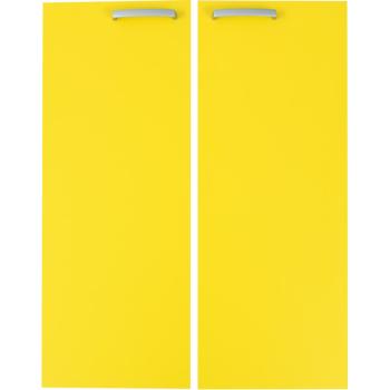 Grande - Türen für Schrank L, 180°, gelb