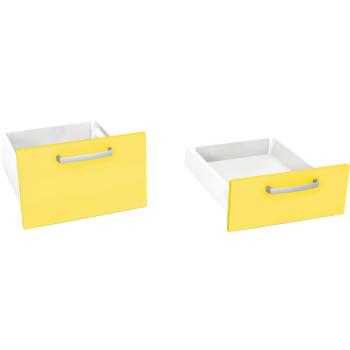 Grande - Schubladen für Schrank T 38, 6er Set - gelb