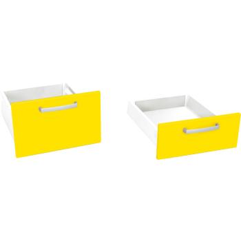 Grande - Schubladen für Schrank T 48, 6er Set - gelb