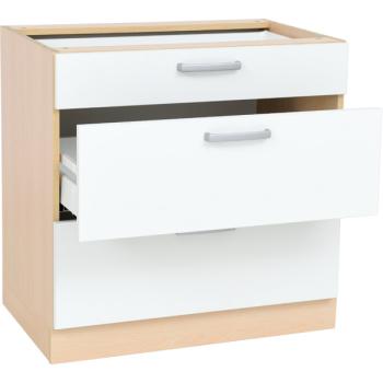 Grande Küchenschubladenschrank, B 82