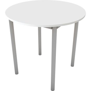 EXPO Konferenztisch, rund, H 76 - weiss