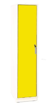 Quadro - Spindschrank, einzeln - weiss, gelb
