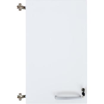 Grande - Tür für Schrank M, 90°, abschliessbar, Scharniere links - weiss