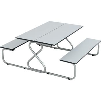 Picknicktisch Capri mit Bänken, TH 59 cm