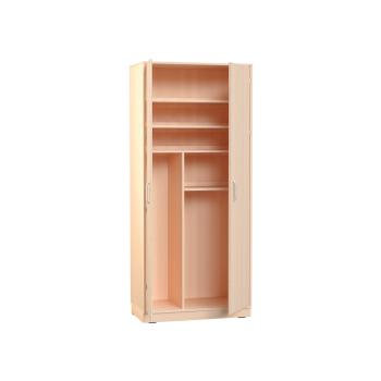 Flexi Hochschrank, H 203, mit Fach für Kunststoffbehälter