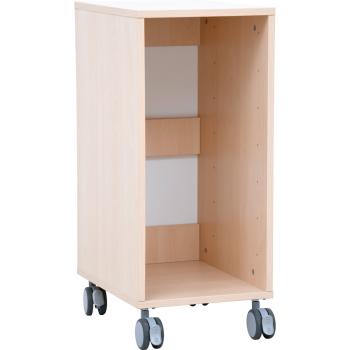 Grande - Regal M für Kunststoffbehälter, B 36 - Ahorn