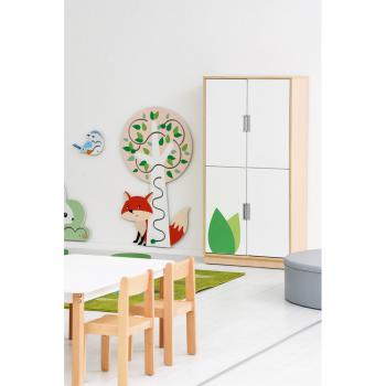 Wandapplikation - Fuchs mit Baum