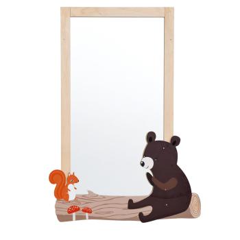 Spiegelschmuck - Bär sitzend