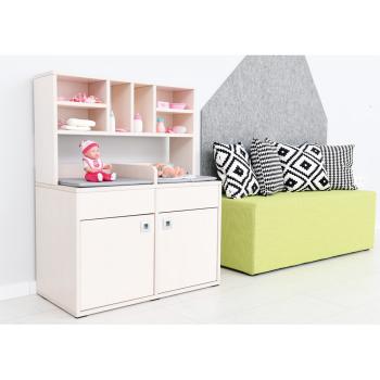 Spielecke Bianca - Puppen-Wickelstation gross